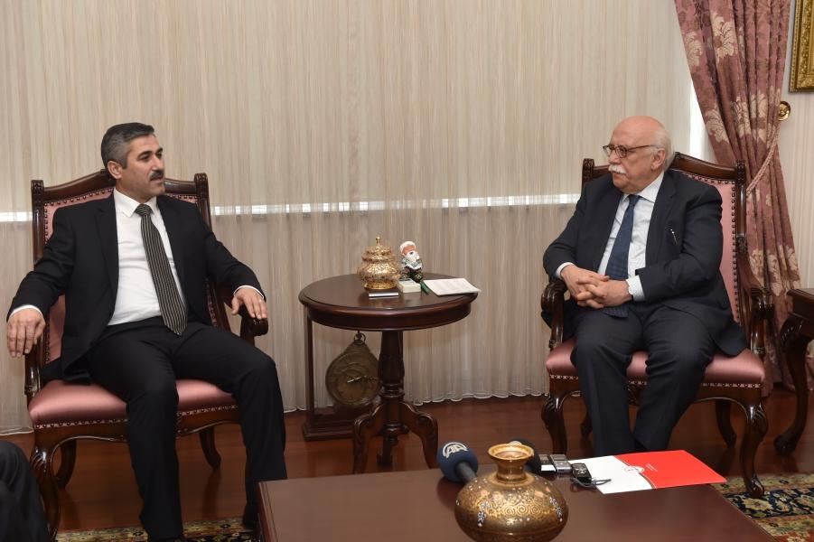 Bakan Avcı, SMDK Geçici Hükümeti Eğitim ve Öğretim Bakanı Barak ile bir araya geldi 