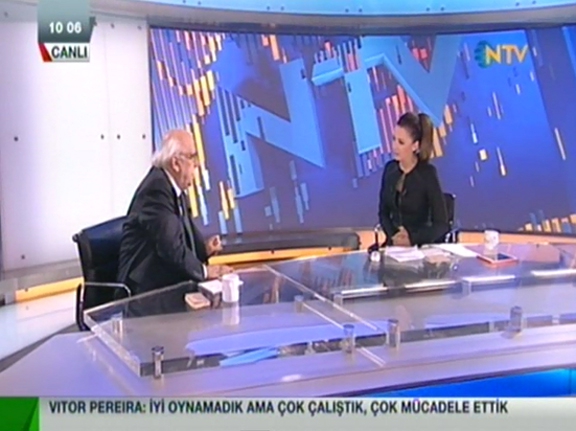 Minister Avcı guest at live NTV program