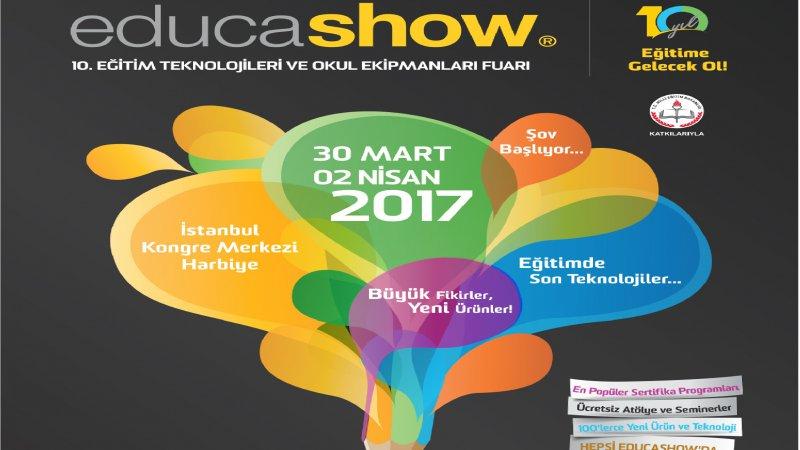 Educashow 2017  “Eğitime Gelecek Ol” sloganıyla düzenleniyor