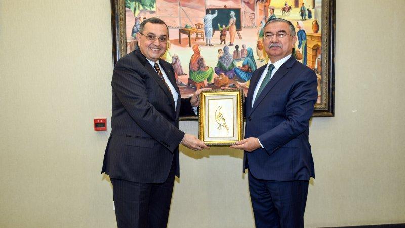 Bakan Yılmaz, Azerbaycan’ın Ankara Büyükelçisi Baghırov’u kabul etti