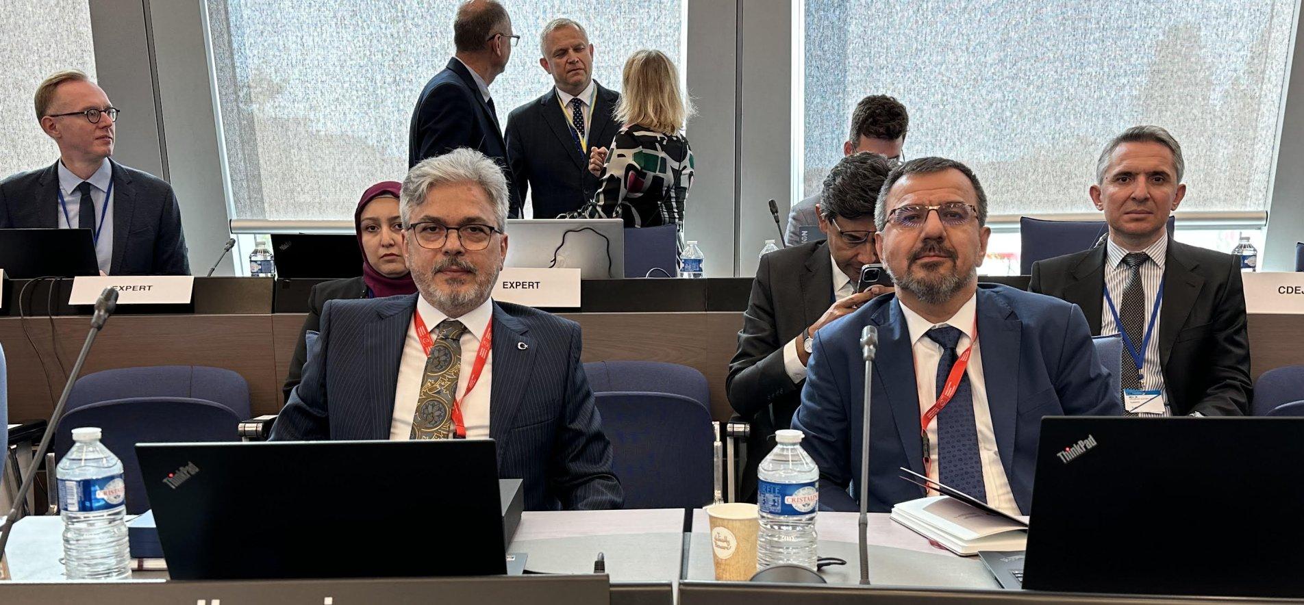 DEPUTY MINISTER YELKENCİ ATTENDS COUNCIL OF EUROPE STANDING CONFERENCE OF MINISTERS OF EDUCATION